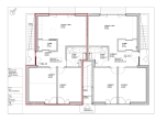 Grundriss EG links - Helle Erdgeschosswohnung mit Gartenanteil im Erstbezug