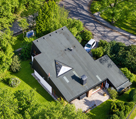 Beeindruckendes Architektenhaus mit großer Lichtkuppel, 22395 Hamburg, Einfamilienhaus